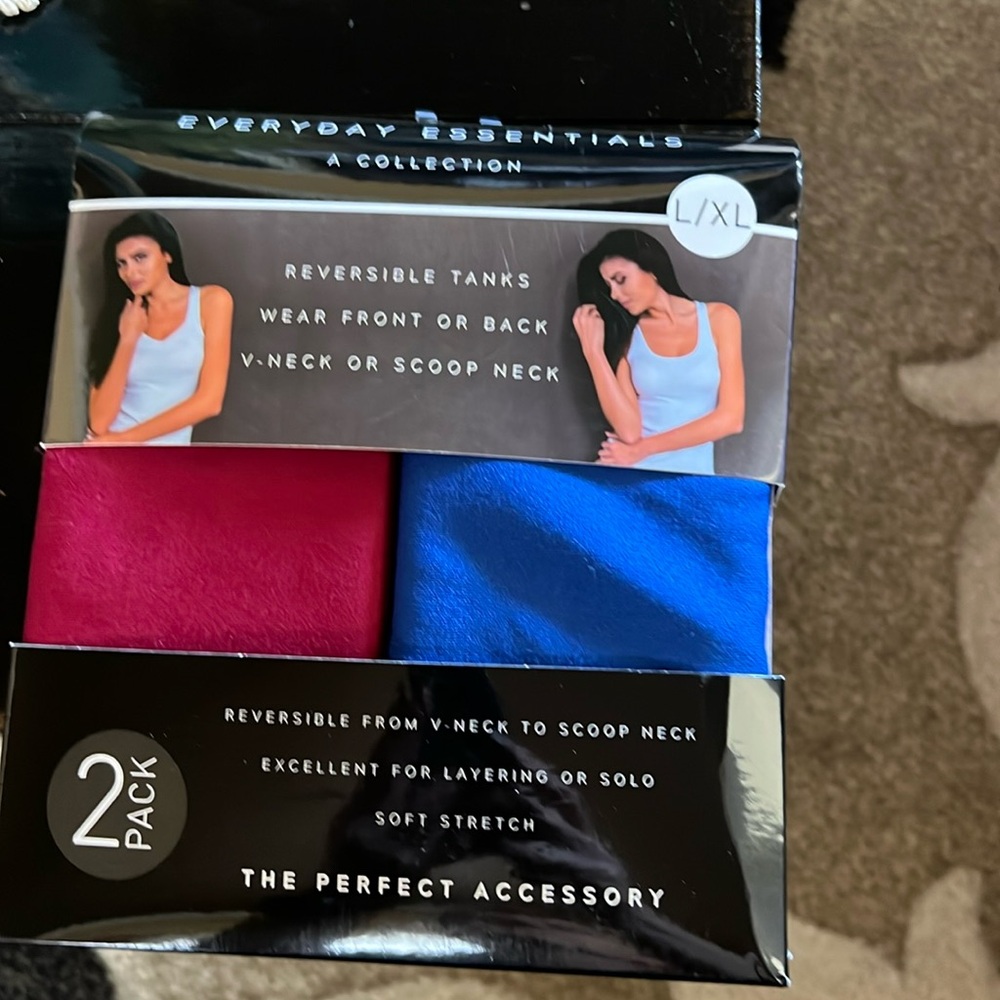 Reversible tanks